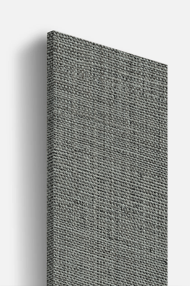 Pannello in melamina con design in tessuto