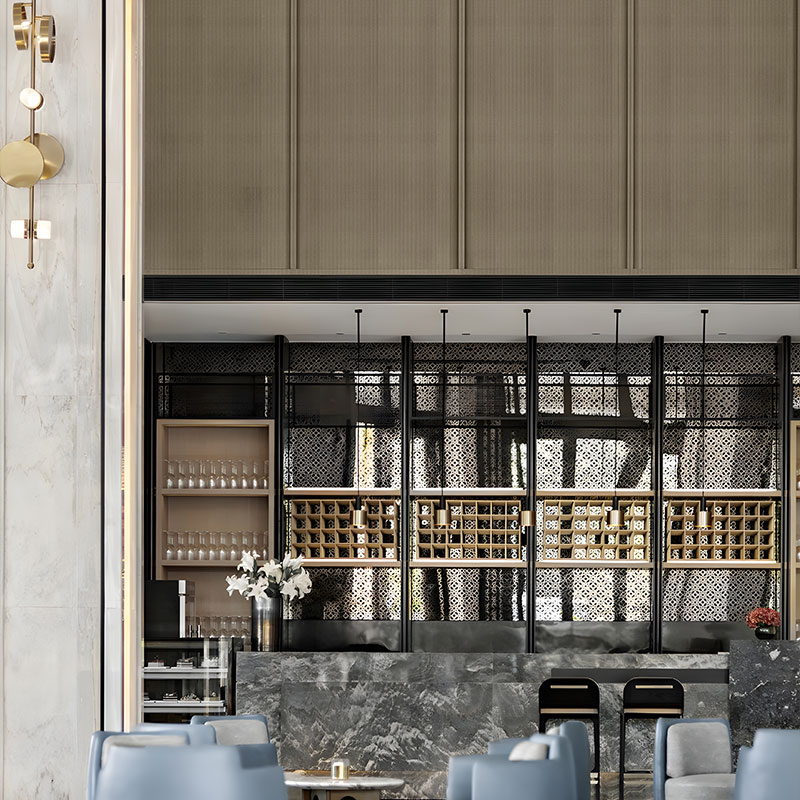 Pannello con struttura in metallo ZQ45 - Lusso leggero